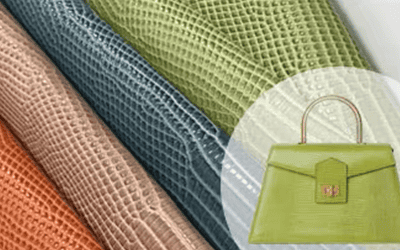 lizard pattern leather